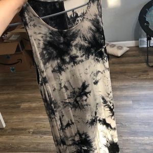 tye dye dress